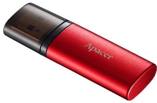 купить Флеш память USB Apacer AP64GAH25BR-1 USB 3.2 Gen 1 AH25B 64GB Red RP в Кишинёве 