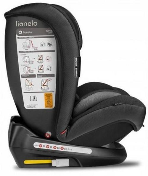 купить Автокресло Lionelo Oliver Black в Кишинёве 