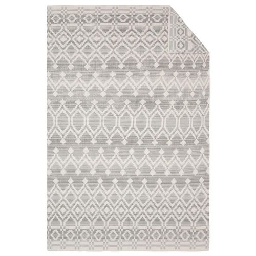 cumpără Textile de casă Ibena 2414/800 Jacquard Baumwolldecke Amora mith GOTS Zertifikat Grey/white în Chișinău 