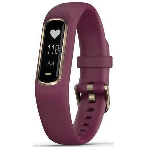 cumpără Fitness-tracker Garmin Vivosmart 4 Rose Gold, Berry Band S/M în Chișinău 