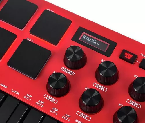 cumpără Accesoriu p/u instrumente muzicale Akai MPK Mini MK3 Red Black în Chișinău 