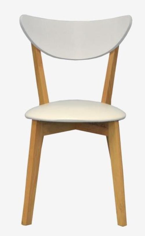 cumpără Set masă și scaune Evelin di Costacurta стол Raffles Round White Bella beech + 4 стула Cameroon White/Bella beech în Chișinău 