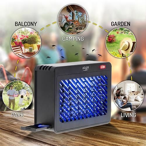 cumpără Aparat anti-insecte Adler AD 7938 Black în Chișinău 