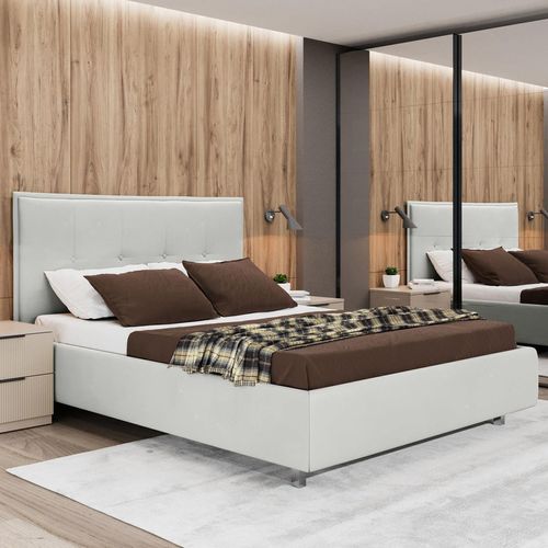 купить Кровать Bayro ModernBed 1600x2000 c подъёмным механизмом ткань категория III в Кишинёве 