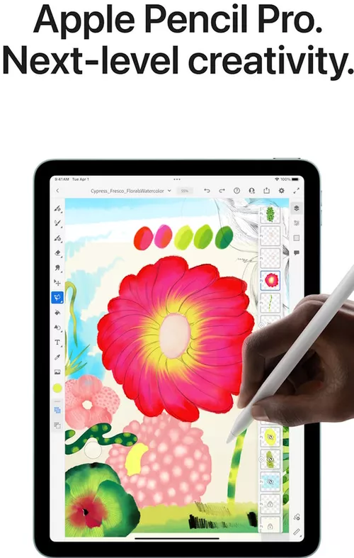 cumpără Tabletă PC Apple iPad Air 2025 13" Wi-Fi 256GB Purple MCNR4 în Chișinău 