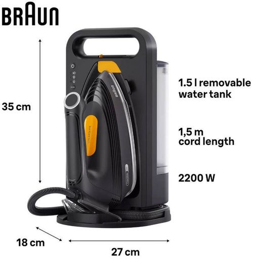 cumpără Generator de aburi pentru călcat Braun IS2755BK UpStyle 2 în Chișinău 