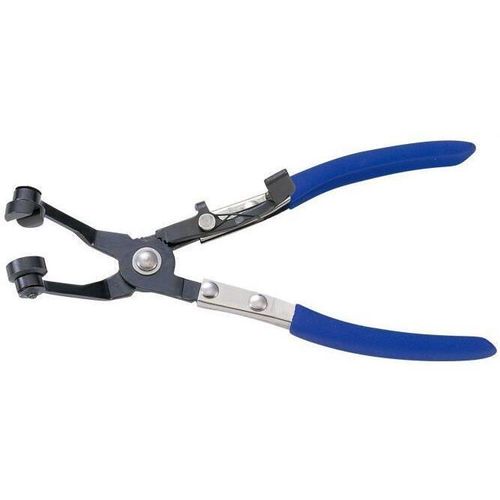 купить Плоскогубцы King Tony 9AA21 клещи для плоских самозажимных хомутов, изогнутые d18-53мм в Кишинёве 