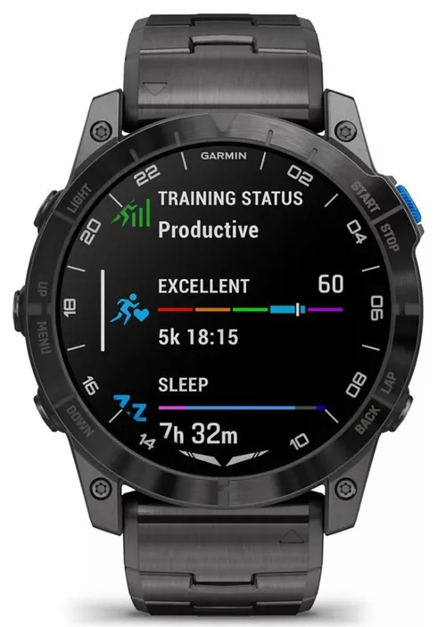 cumpără Ceas inteligent Garmin D2™ Mach 1 Pro, Aviator Smartwatch with Vented Titanium Bracelet (010-02804-81) în Chișinău 