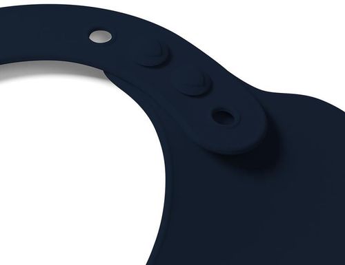 cumpără Bavețică BabyOno 0829/07 Baveta din silicon cu incuietoare reglabil /albastru în Chișinău 