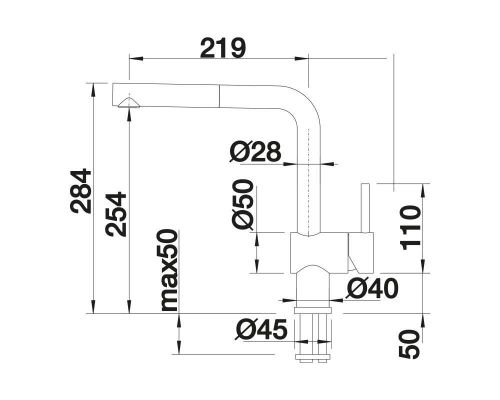 cumpără Bateria bucătărie Blanco Linus-S (526684) în Chișinău 