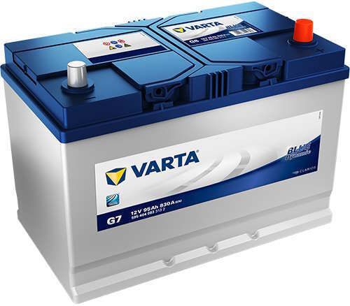 cumpără Acumulator auto Varta G7 95Ah 830A -/+ 595404083 BLUE DYN ASIA în Chișinău 