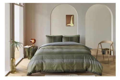 cumpără Lenjerie de pat Beddinghouse 332892 (Kardol) Charlottesville 140x200/220 Green în Chișinău 
