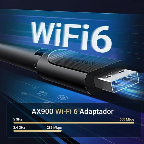 купить Wi-Fi адаптер Ugreen 35265 AX900 USB High-Gain Dual Band Wi-Fi Adapter CM763 в Кишинёве 