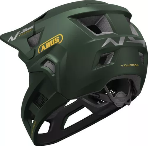 купить Защитный шлем Abus YouDrop FF moss green S в Кишинёве 