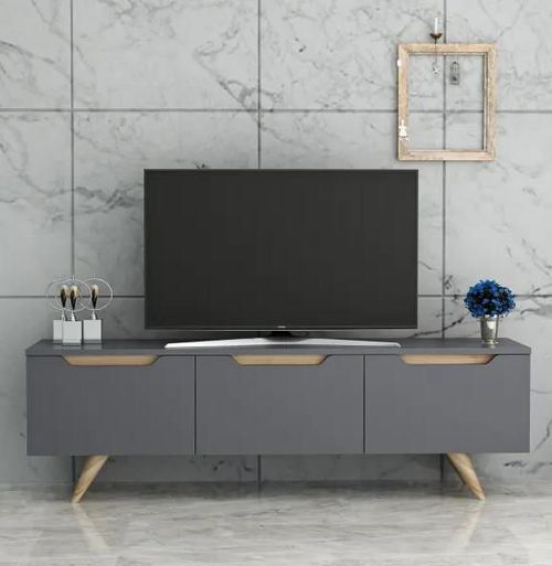 купить Тумба напольная для TV Trendy Prag Antracit (GTR000201) в Кишинёве 