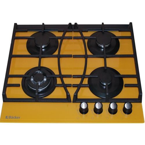 cumpără Plită încorporabilă pe gaz Backer HC-435W Yellow în Chișinău 