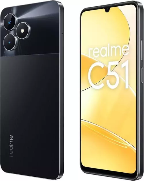 купить Смартфон Realme C51 4/128GB Black в Кишинёве 