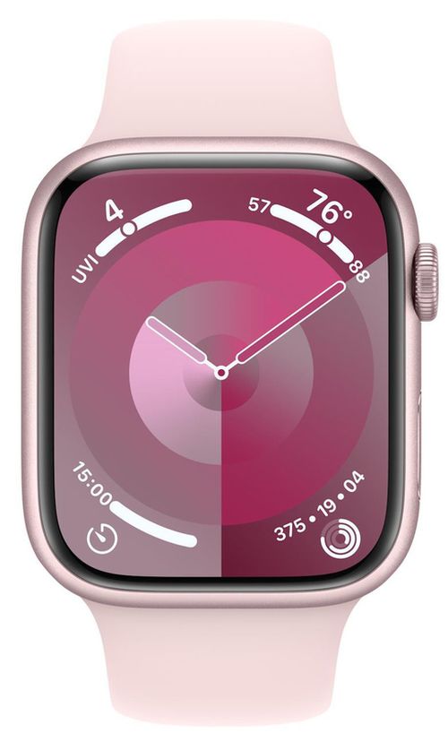 купить Смарт часы Apple Watch Series 9 GPS 45mm Pink - S/M MR9G3 в Кишинёве 