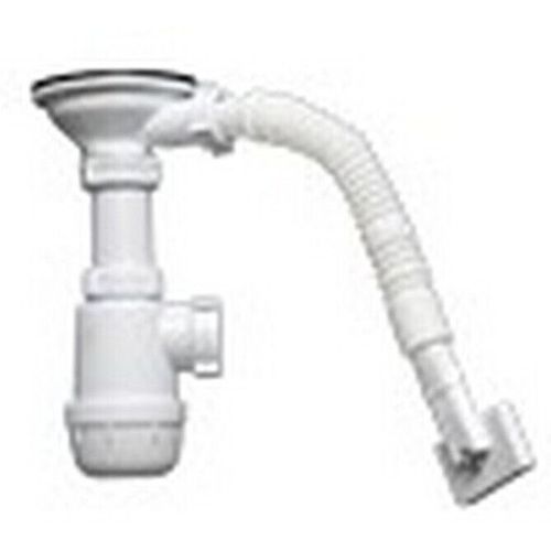 cumpără Sifon pentru chiuvetă bucătărie Aniplast 19028 Sifon ANI Grot 3 1/2"x40, cu preaplin (А0145) în Chișinău 