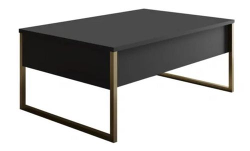 купить Журнальный столик Trendy Lux, Antracit, Aur 74x13,4x98cm в Кишинёве 