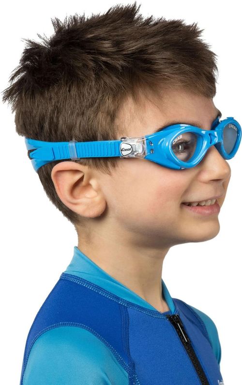 купить Аксессуар для плавания Cressi-Sub Ochelari inot CRAB KID GOGGLES mattle blue (DE203122) в Кишинёве 