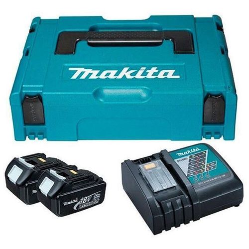 купить Зарядные устройства и аккумуляторы Makita 197952-5 PSK LXT BL1830Bx2 DC18RC MAKPAC 1 в Кишинёве 