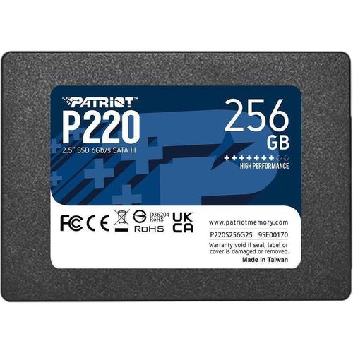 купить Накопитель SSD внутренний Patriot P220S256G25 в Кишинёве 