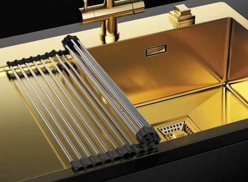 купить Аксессуар для кухонных моек Fabiano Сушилка для раковины Rollmat BLACK в Кишинёве 