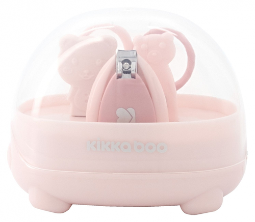 Set de manichiura KikkaBoo Bear Pink 