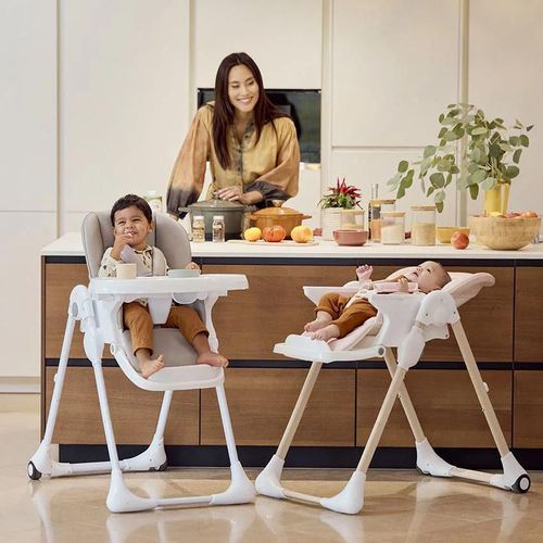купить Стульчик для кормления Premaman PRF09F-CCC-UNQ Scaun de masa Jude Bej в Кишинёве 