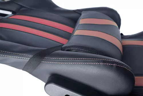 cumpără Fotoliu de birou Spacer SPCH-TRINITY-RED Black-Red în Chișinău 