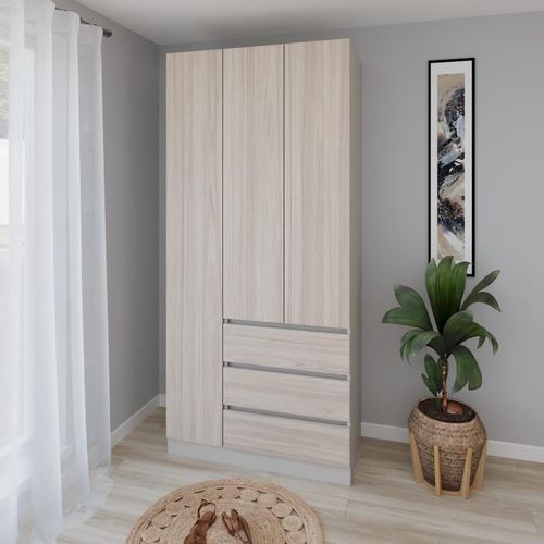 купить Шкаф Smartex (15867) N15 100cm Kashemir+St.Deschis в Кишинёве 