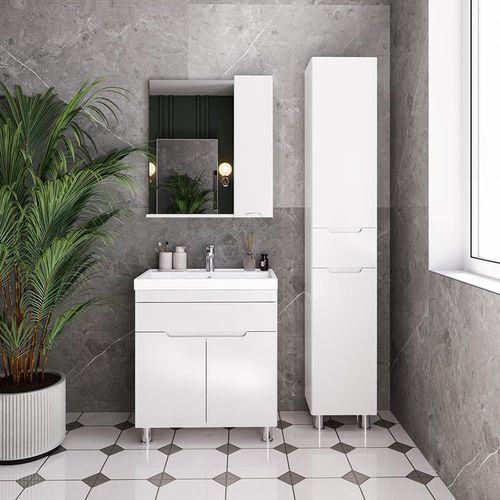 купить Зеркало для ванной miscellaneous DIJON 60 Alb Dr. cu dulap baie в Кишинёве 