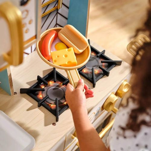 cumpără Bucătărie și veselă de jucărie KinderKraft 20416-MSN Modern Country Kitchen în Chișinău 