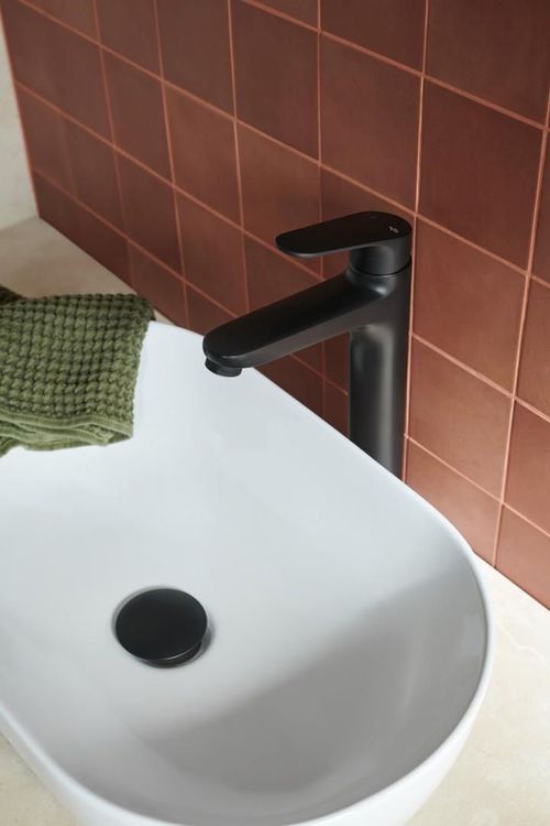 cumpără Baterie lavoar kfa armatura Otava Black на столешницу în Chișinău 