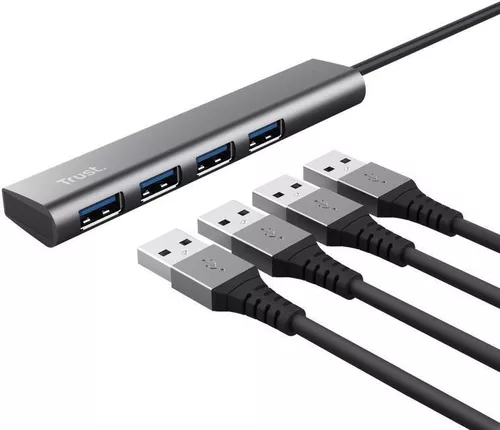 купить USB Hub Trust HALYX 4-PORT USB 3.2 Gen1 HUB в Кишинёве 