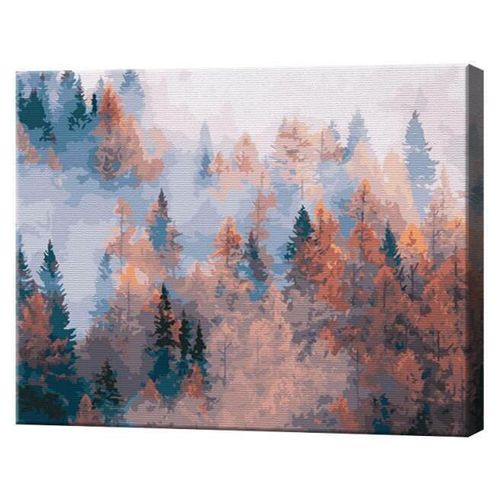 cumpără Tablou pe numere Art Gallery GX39737 Ceata in padurea de toamna 40x50cm în Chișinău 