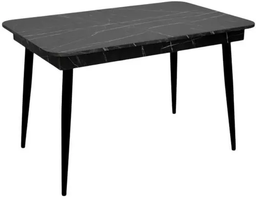 купить Комплект стол и стулья Evelin di Costacurta cтол DT-431-3R B + 6 стульев YTC-078B Bluvel-14 (Dark grey) в Кишинёве 