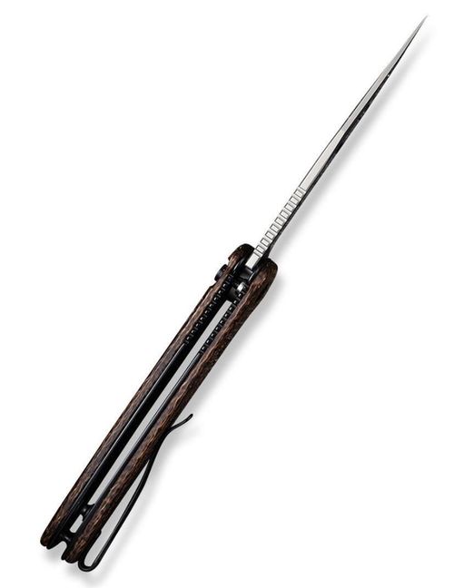 купить Нож походный Civivi C20038D-6 Cogent, mâner Micarta, Button Lock в Кишинёве 