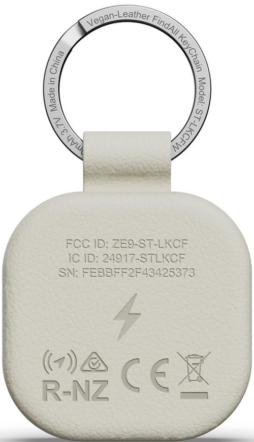 купить Умный брелок Satechi Vegan Leather Findall Keychain Sand в Кишинёве 