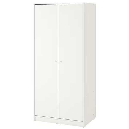 cumpără Dulap Ikea Kleppstad 2 двери 79x176 White în Chișinău 