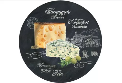 cumpără Veselă Easylife R0463#WOCH Set 4 farfurii d-19cm World Of Cheese în Chișinău 