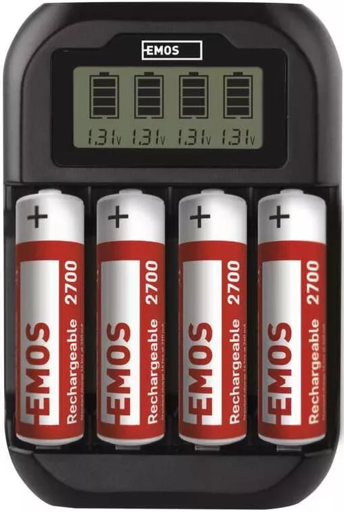 cumpără Încărcătoare și Acumulatoare Emos BCL-20D + 4AA 2700mAh (N9331) în Chișinău 