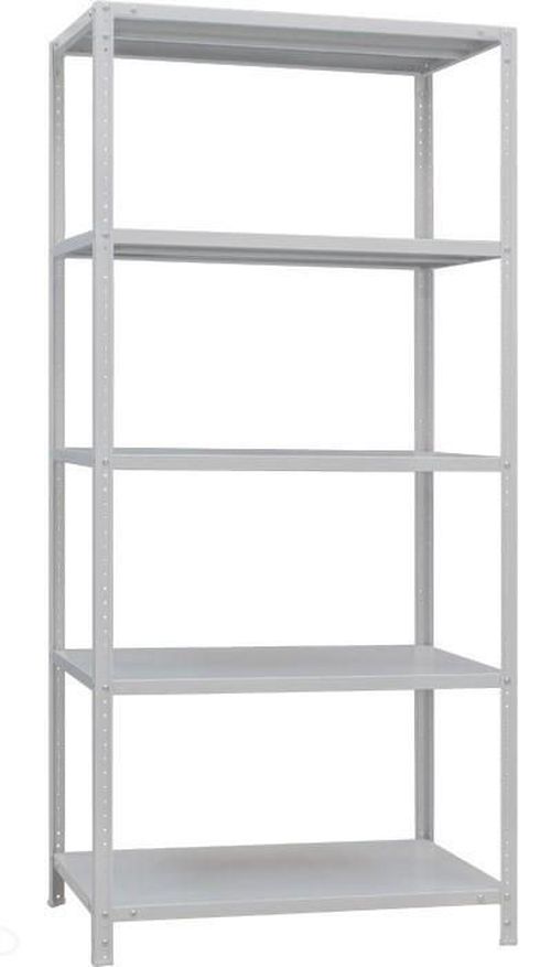 cumpără Raft de depozitare УХЛ-МАШ СК 2,0/1000х400 Стеллаж средней нагрузки 120кг (2000х1000х400мм) (5 полок) în Chișinău 