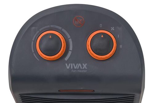 купить Тепловентилятор Vivax FH-2081 (Black/Orange) в Кишинёве 