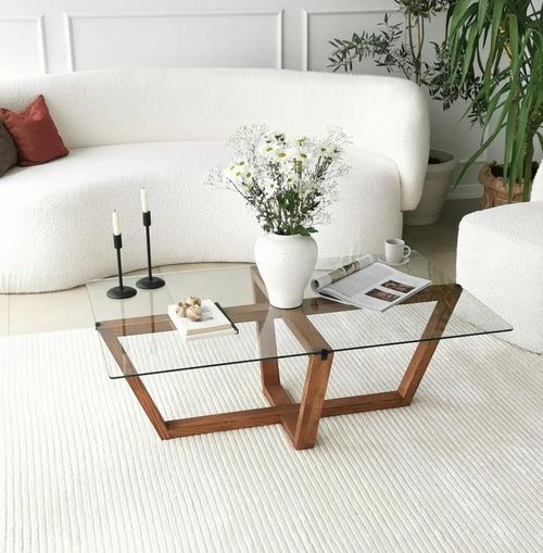 купить Журнальный столик Trendy Amalfi, Орех 105x35x65 см в Кишинёве 