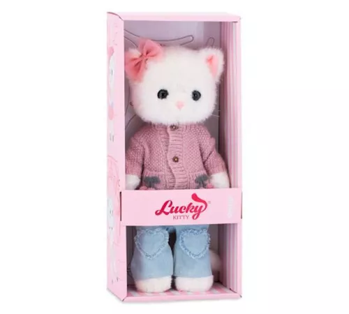 купить Мягкая игрушка Orange Toys LK01/07 Lucky Kitty, Lucky Sophie: Knitted Cherries 38 в Кишинёве 