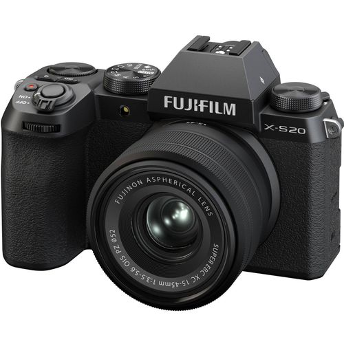 купить Фотоаппарат беззеркальный FujiFilm X-S20 black/XC15-45mm kit в Кишинёве 