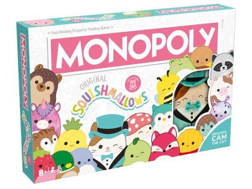 cumpără Joc educativ de masă Winning Moves WM04179-EN1-6 Monopoly, Squishmallows (en) în Chișinău 