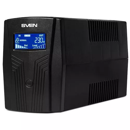 купить Источник бесперебойного питания Sven Pro 650 (LCD,USB), Line-interactive UPS with AVR в Кишинёве 